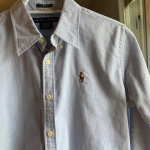Ralph Lauren slim fit button down with polo pony